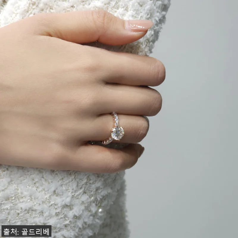랩다이아몬드 반지 1캐럿 2캐럿 IG 관련 이미지 3