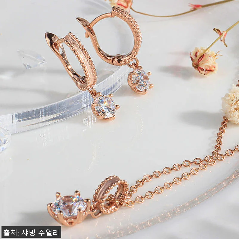 3부 5부 다이아 목걸이 천연 GIA 관련 이미지 3