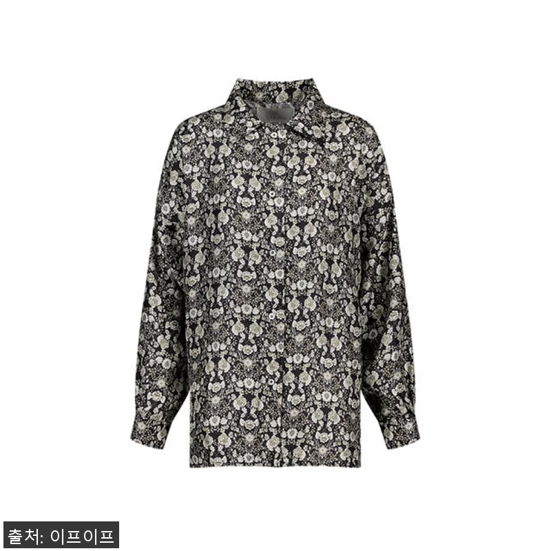 크램38 자라 실크 플라워 패턴 프린 관련 이미지 4