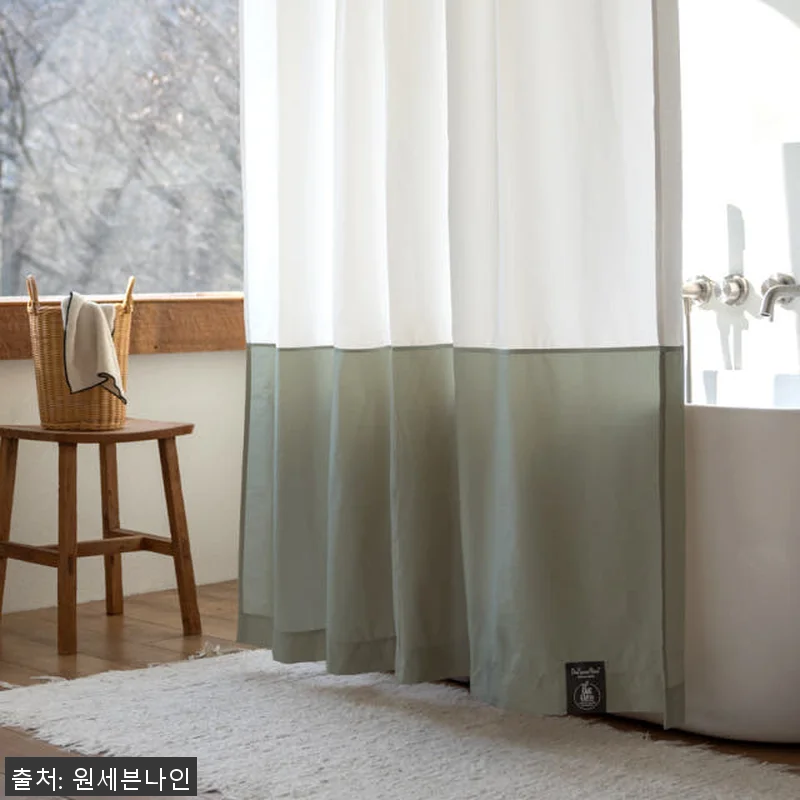 원세븐나인 리사이클 샤워커튼 사용 후 관련 이미지 4