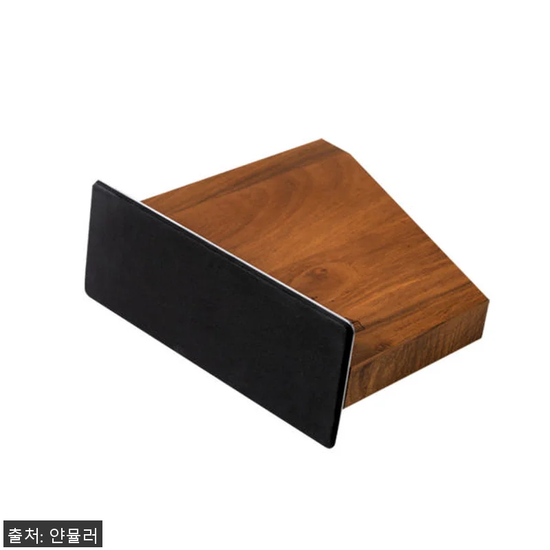 얀뮬러 티크우드 자석 칼 블럭 거치대 관련 이미지 4