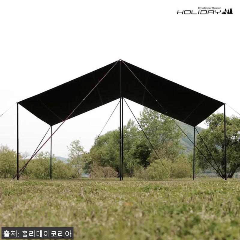홀리데이 캠핑 대형 블랙코팅 500D 관련 이미지 4