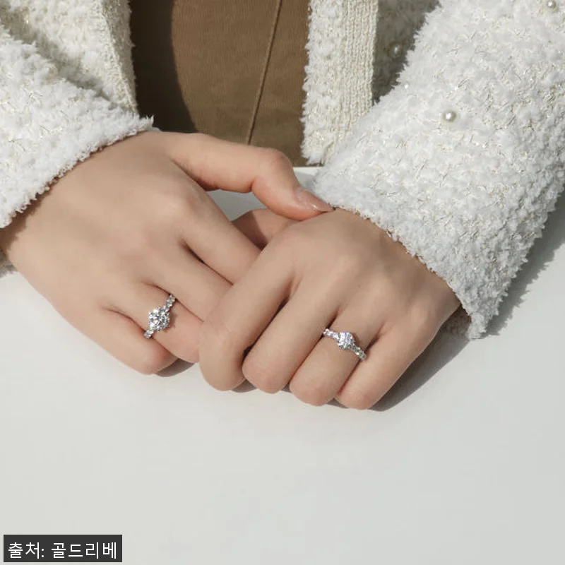 랩다이아몬드 반지 1캐럿 2캐럿 IG 관련 이미지 4