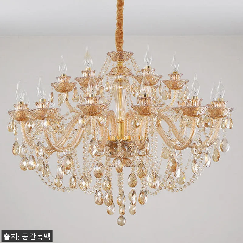 샹들리에 조명 샹드리에 대형 거실 크 관련 이미지 5