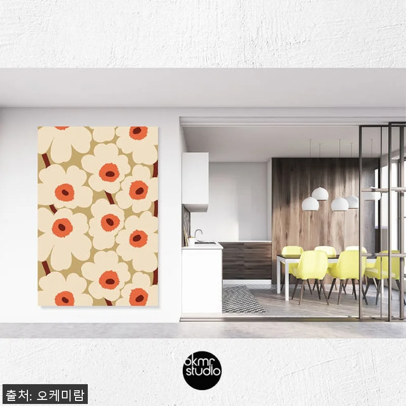 마리메꼬 우니꼬 베이지카키오렌지 캔버 관련 이미지 5