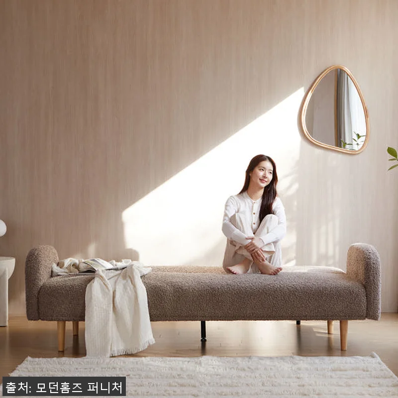 모던홈즈 트리밍 부클 패브릭 3인용 관련 이미지 5