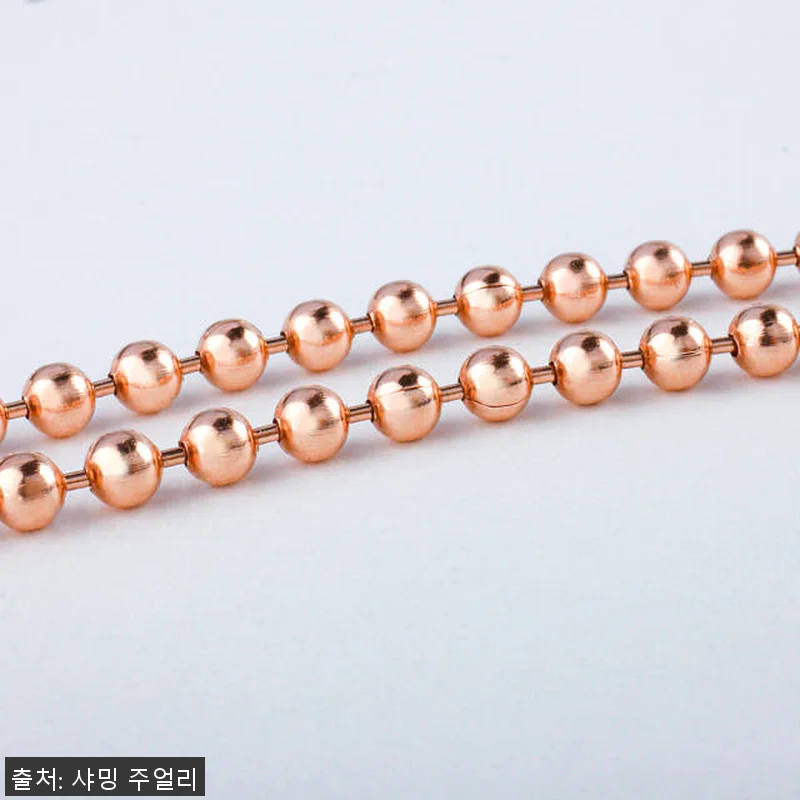 2.5미리 군번줄 목걸이 볼 체인, 관련 이미지 5