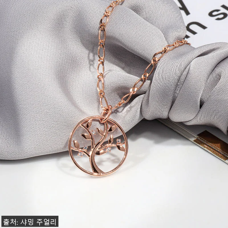 14K 소원 나무 로렐 월계수 원형 트리 웨이브 체인 목걸이 사용후기 12 14K 소원 나무 로렐 월계수 원형 관련 이미지 5