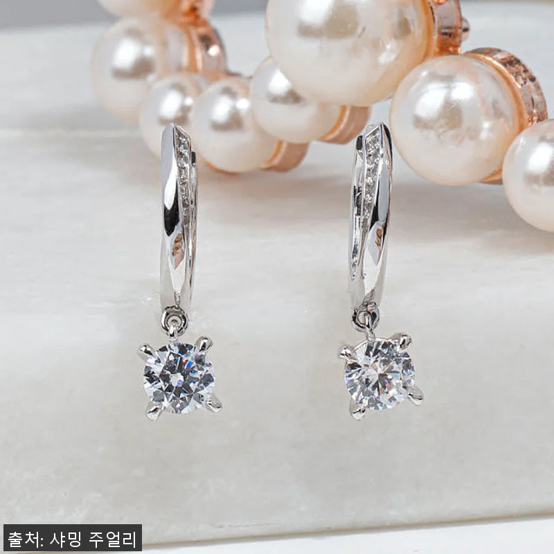 3부 다이아 귀걸이 천연 우신 GIA 관련 이미지 5