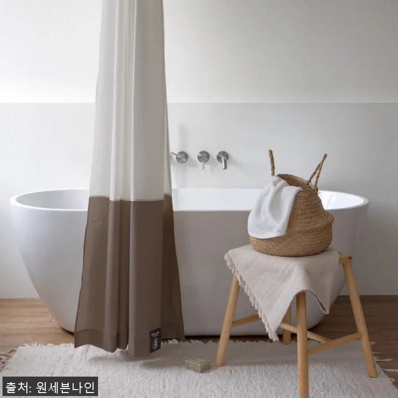 원세븐나인 리사이클 샤워커튼 사용 후 관련 이미지 6