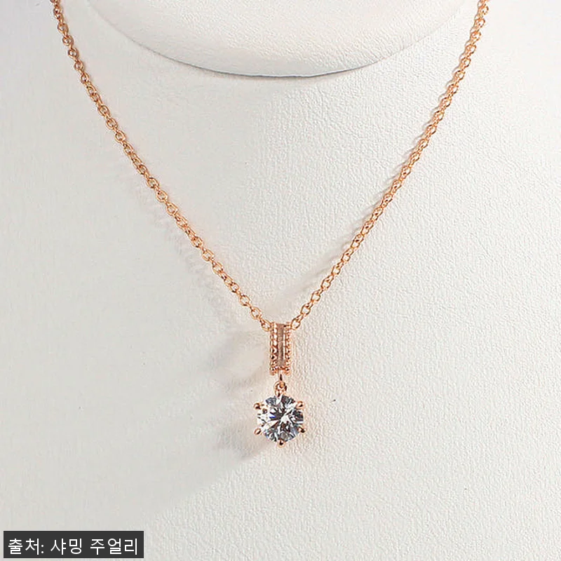 3부 5부 다이아 목걸이 천연 GIA 관련 이미지 6