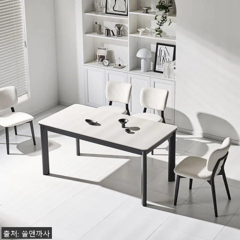 쏠앤까사 블랙 어반 고무나무 원목 포 관련 이미지 6