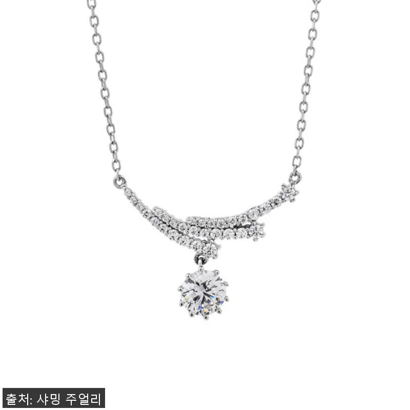 5부 다이아 목걸이 천연 현대 우신 관련 이미지 7