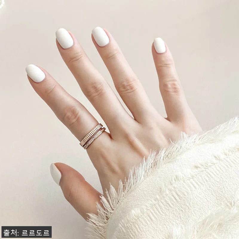 14k 두줄 볼드 반지 물결 검지 중 관련 이미지 8