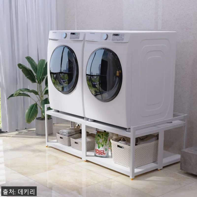 데키리 세탁기 선반 건조기 랙 앵글 관련 이미지 7