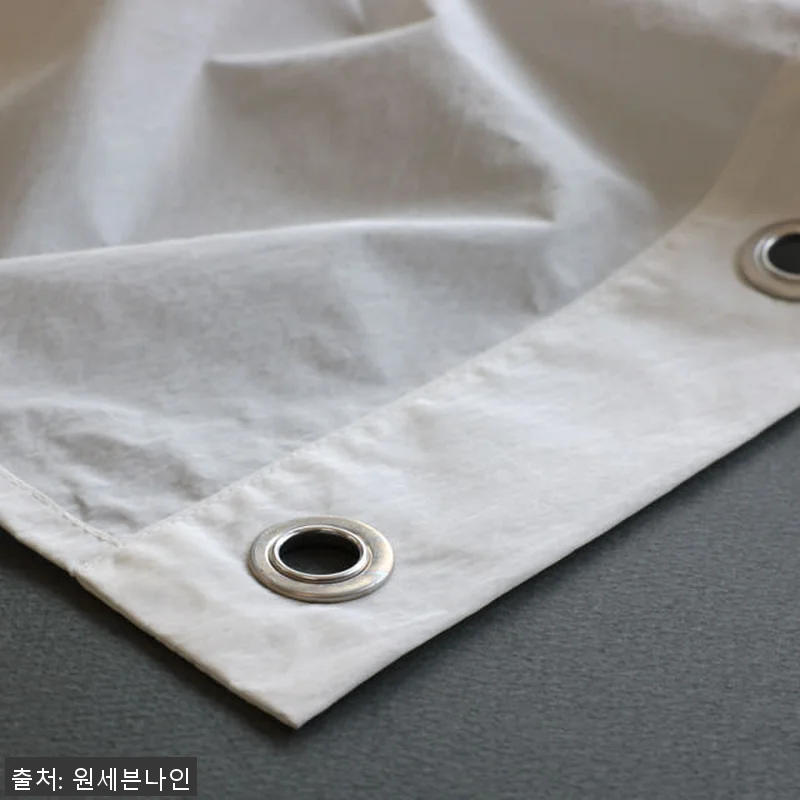 원세븐나인 리사이클 샤워커튼 사용 후 관련 이미지 9