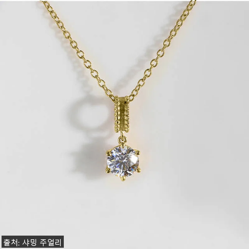 3부 5부 다이아 목걸이 천연 GIA 관련 이미지 9