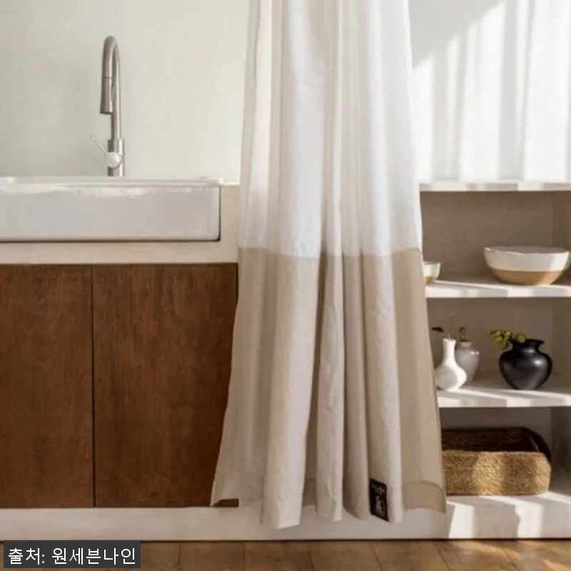 원세븐나인 리사이클 샤워커튼 사용 후 관련 이미지 10