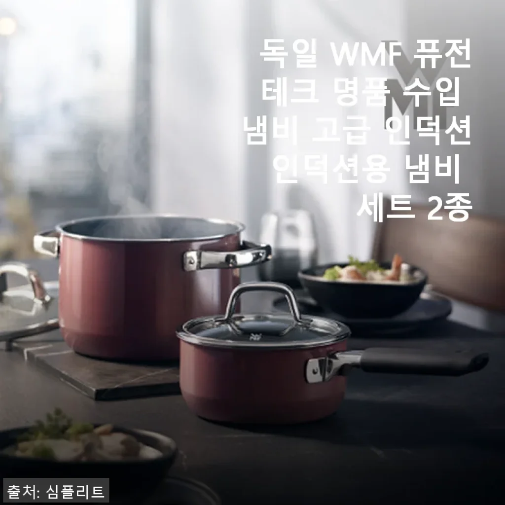 독일 WMF 퓨전테크 명품 인덕션 냄비 세트 2종 사용후기