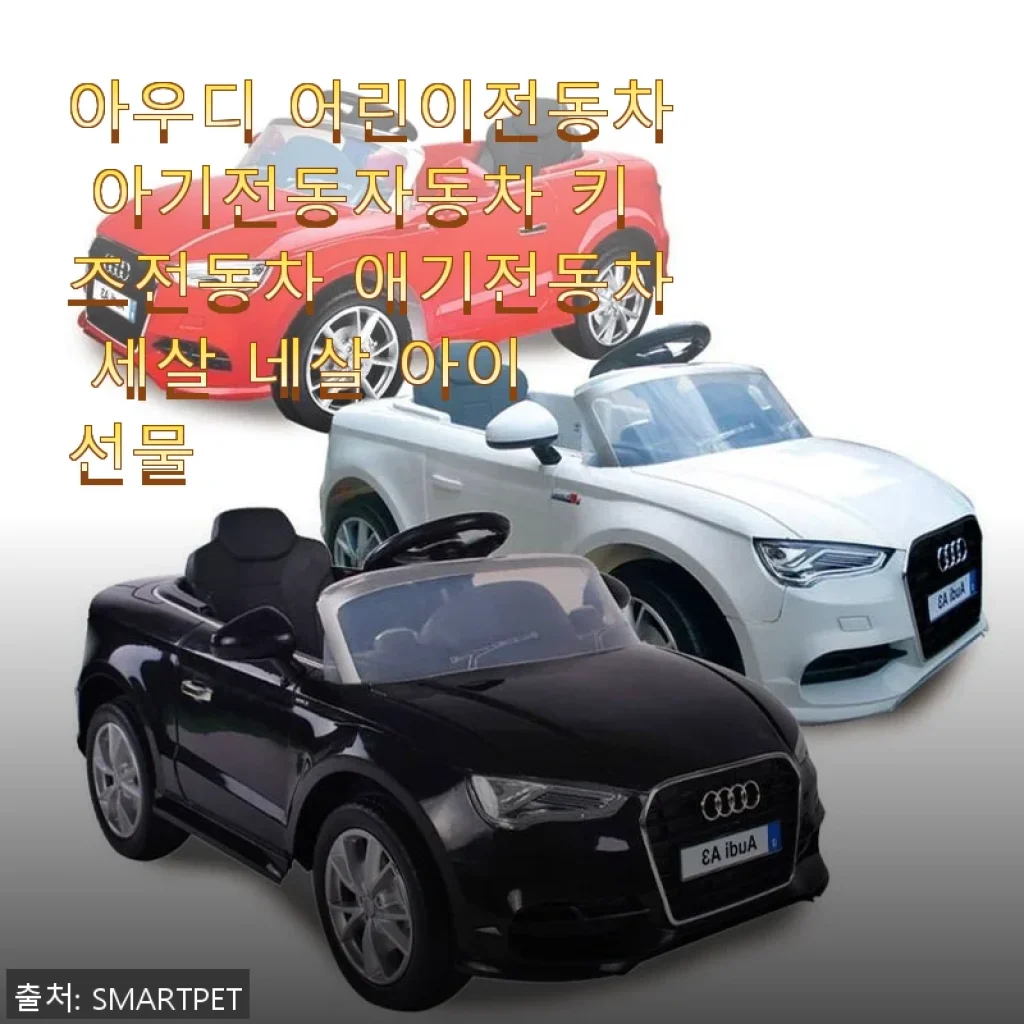 아우디 어린이전동차 사용후기: 아이에게 선물한 첫 전동차 경험