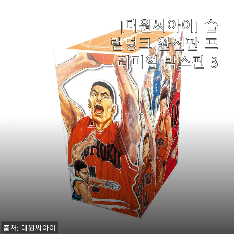 대원씨아이 슬램덩크 완전판 프리미엄 박스판 3 사용후기