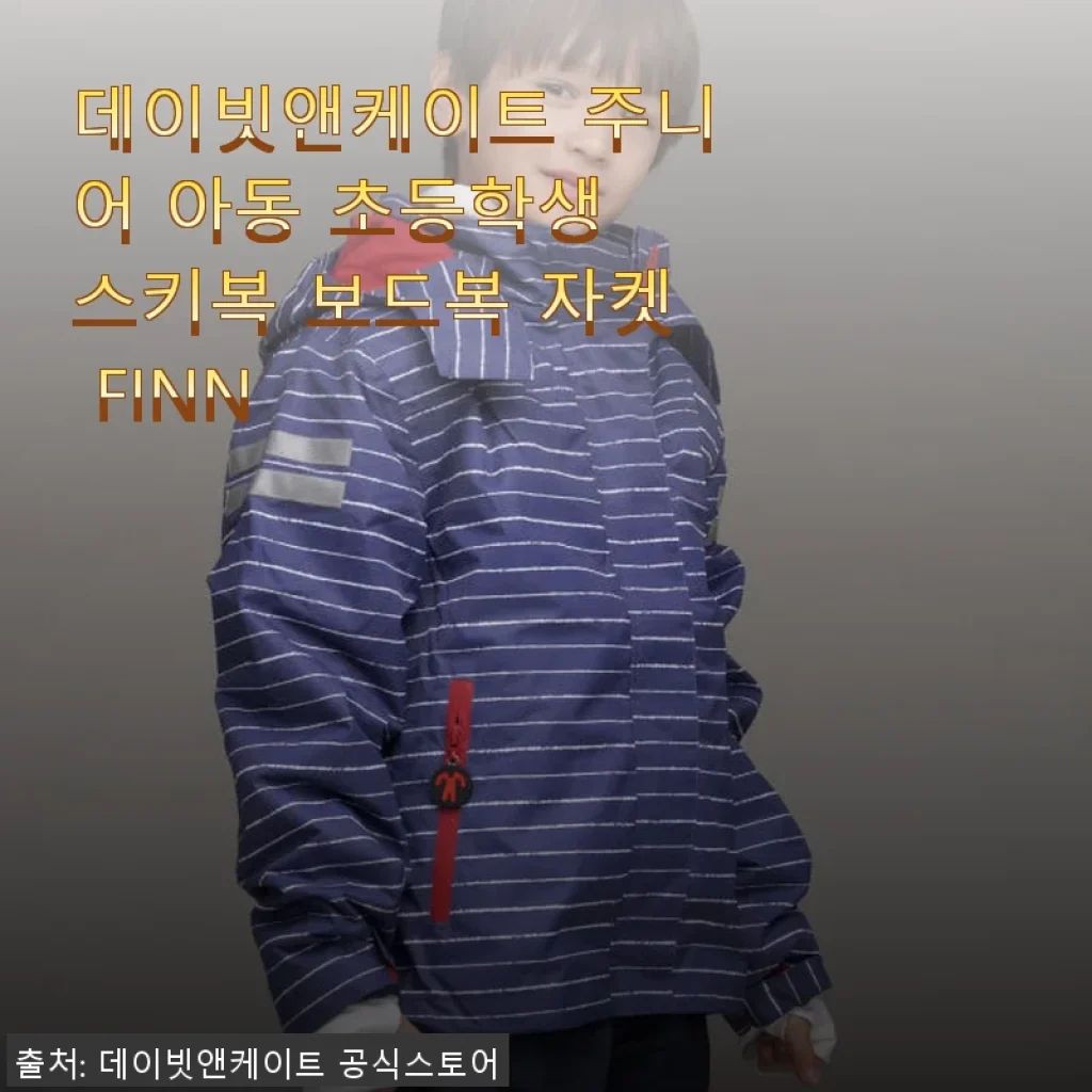 데이빗앤케이트 주니어 아동 초등학생 스키복 보드복 자켓 FINN 사용후기