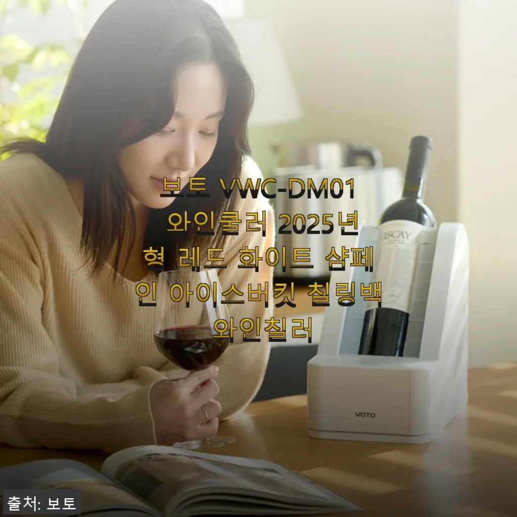 보토 VWC-DM01 와인쿨러 2025년형 사용후기 - 1인 가구에게 딱 맞는 최적의 와인 칠러