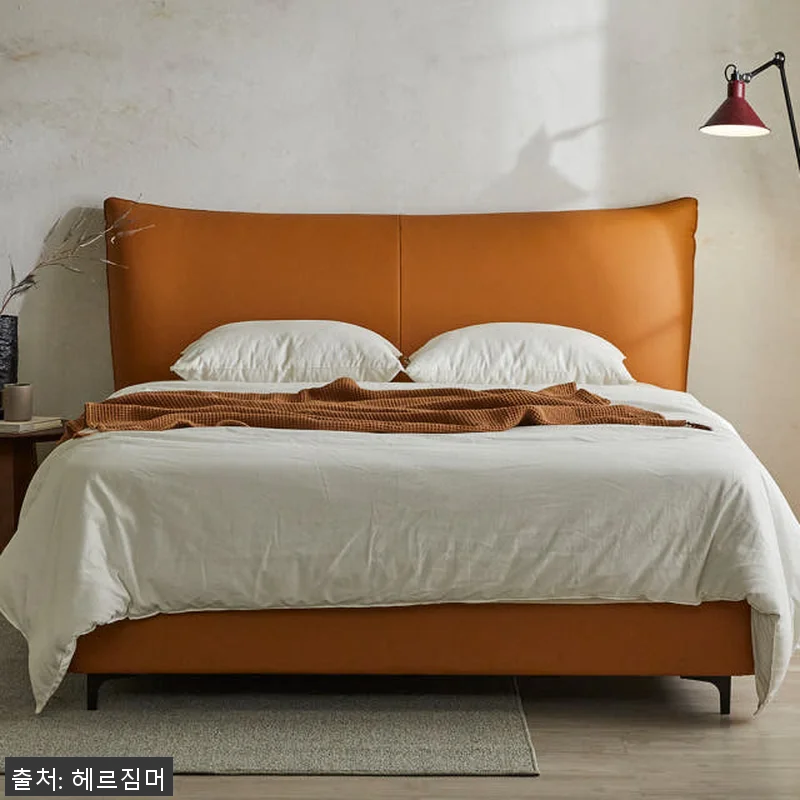 헤르짐머 에보니 천연가죽 호텔 침대 관련 이미지 1