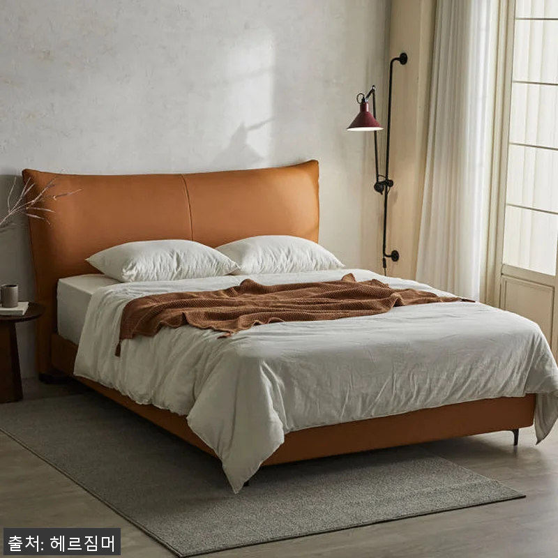 헤르짐머 에보니 천연가죽 호텔 침대 관련 이미지 2