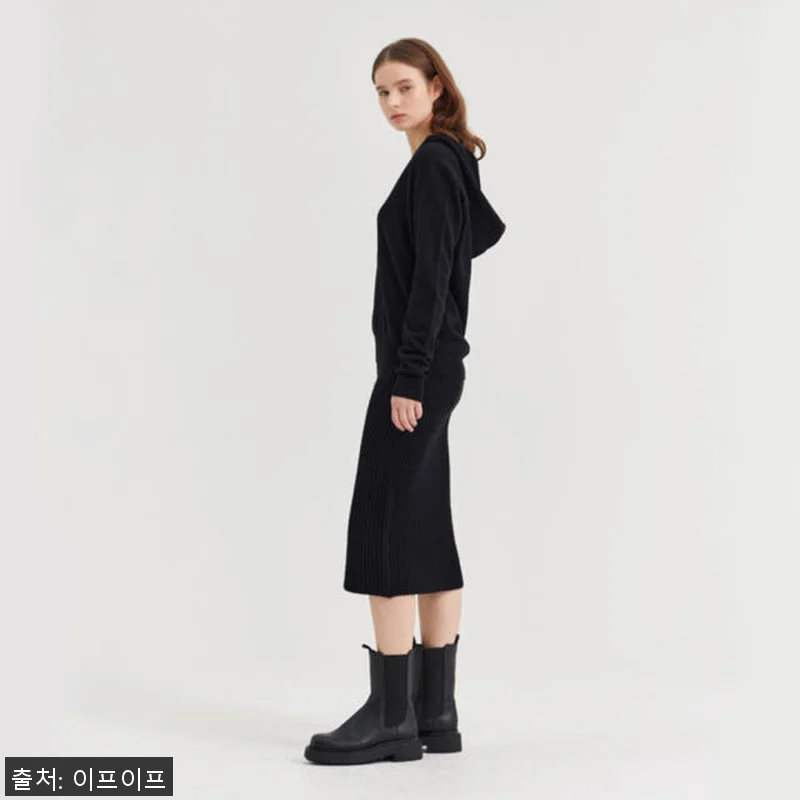 크램38 비르질리오 블랙 골지 니트 관련 이미지 2