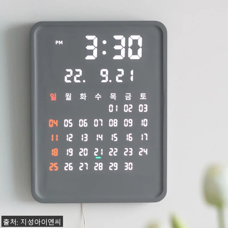 플라이토 전자달력 인테리어 LED 벽 관련 이미지 2