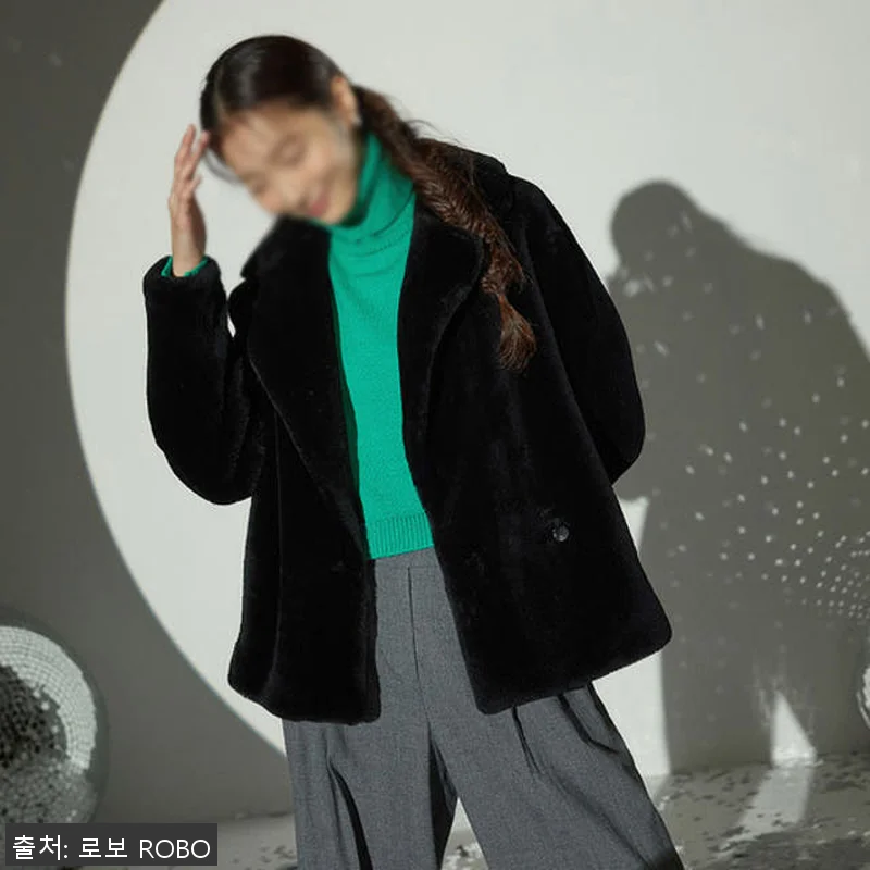 로보 스페인 무스탕 리버시블 더블 버 관련 이미지 2