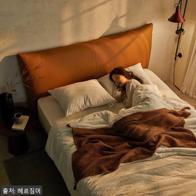 헤르짐머 에보니 천연가죽 호텔 침대 관련 이미지 3