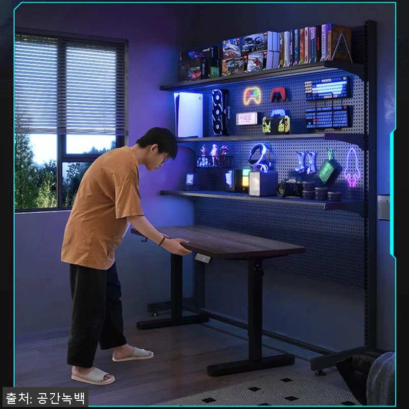 공간녹백 스탠드 타공 판 보드 사용후 관련 이미지 4