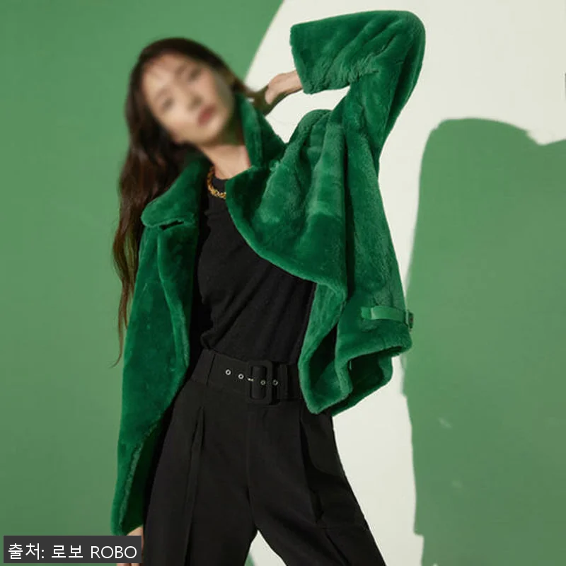 로보 스페인 무스탕 리버시블 더블 버 관련 이미지 4