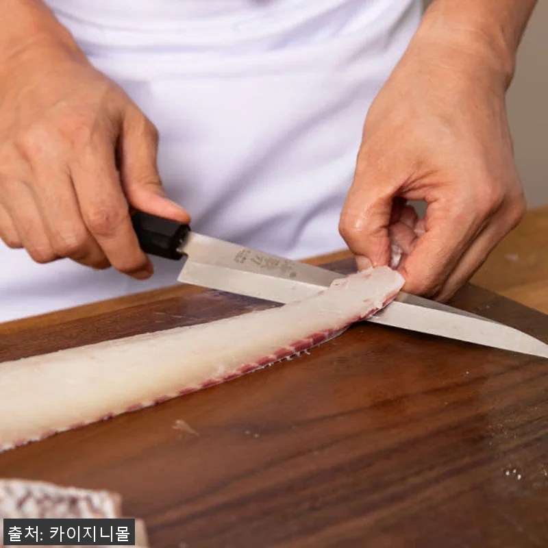 칼명인 조상진 해전도 팔각 사시미칼 관련 이미지 5