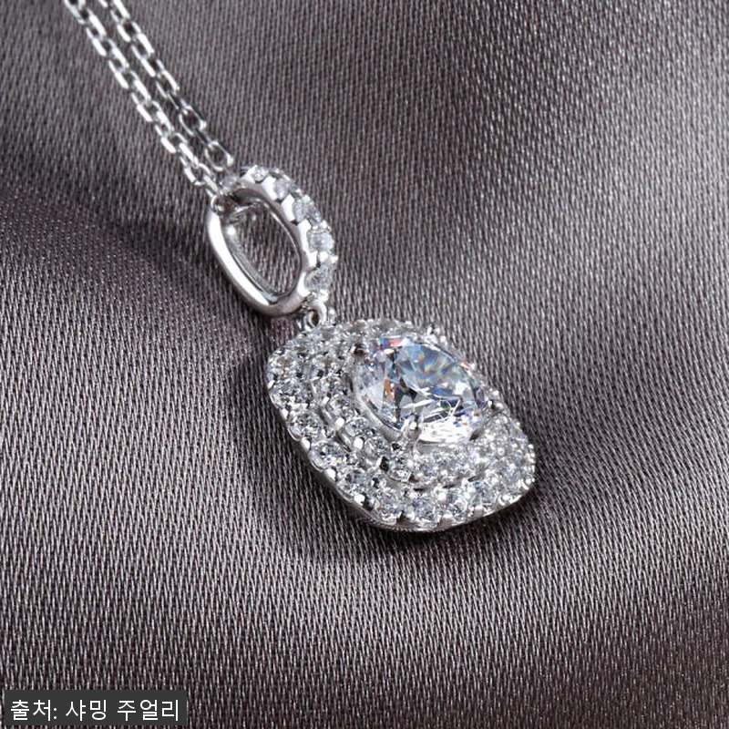 5부 다이아 목걸이 GIA 랩 더블 관련 이미지 4