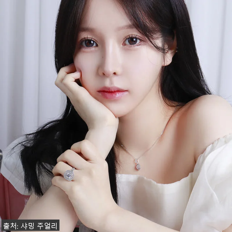 5부 다이아 목걸이 GIA 랩 더블 관련 이미지 5