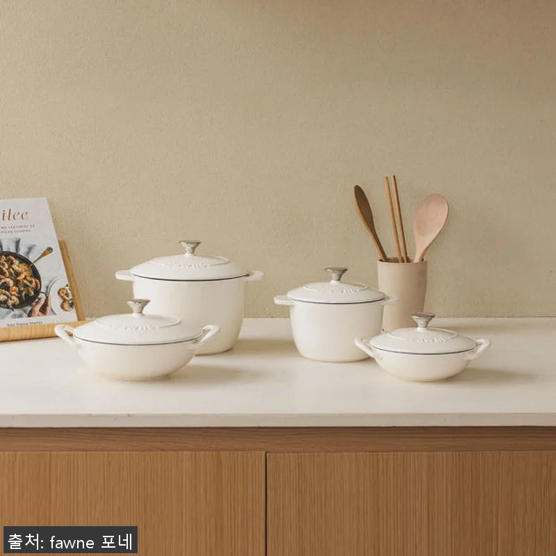 포네 온기 무쇠 냄비 2종 세트 사용 관련 이미지 6