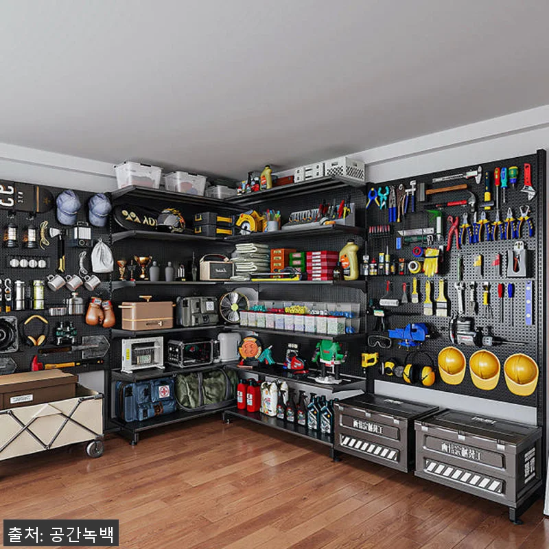 공간녹백 스탠드 타공 판 보드 사용후 관련 이미지 7