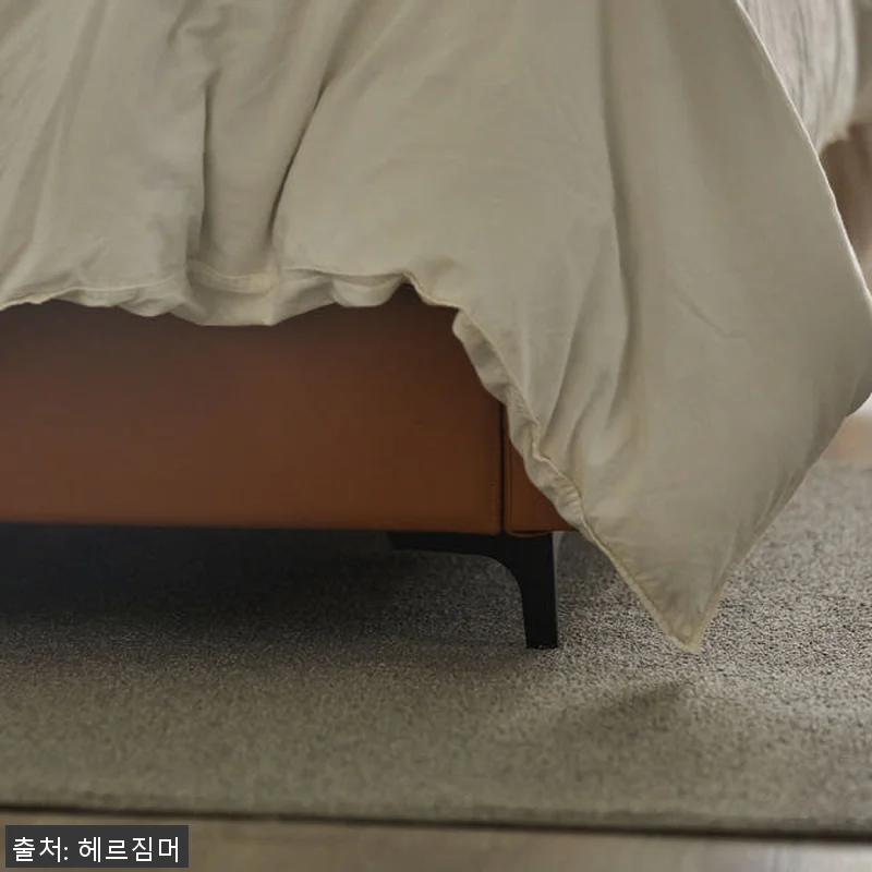 헤르짐머 에보니 천연가죽 호텔 침대 관련 이미지 8