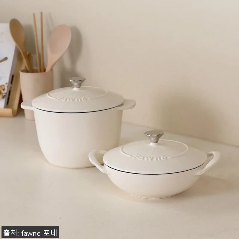 포네 온기 무쇠 냄비 2종 세트 사용 관련 이미지 8