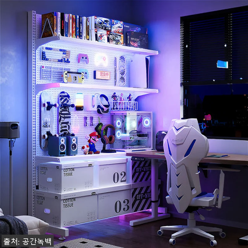 공간녹백 스탠드 타공 판 보드 사용후 관련 이미지 8