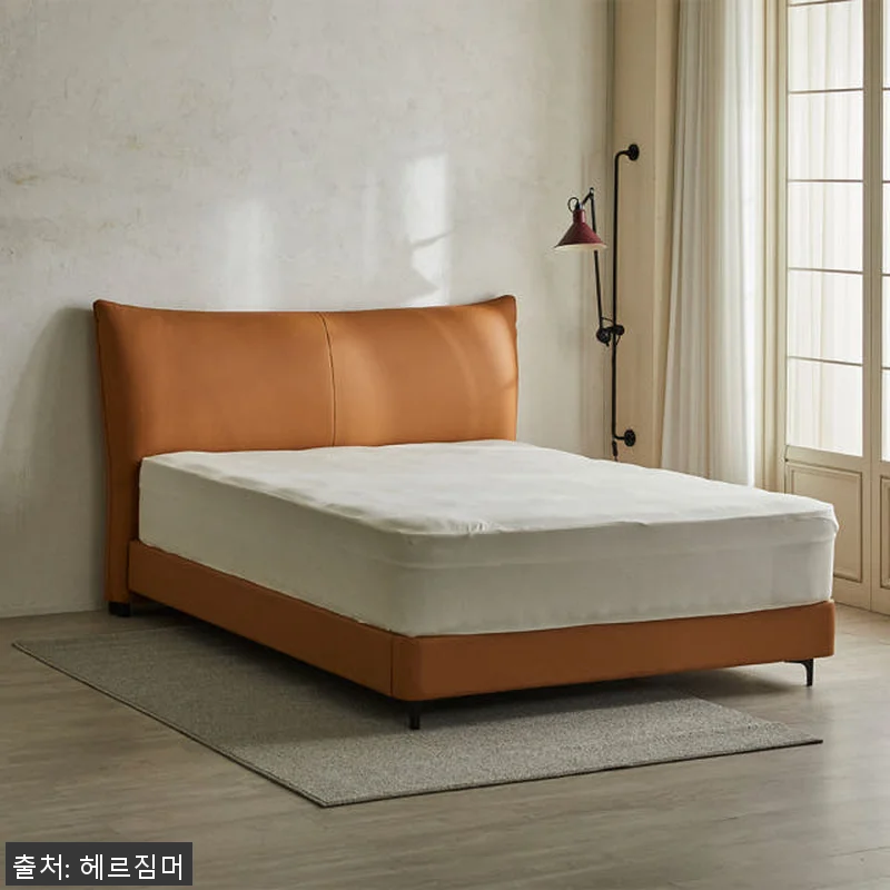 헤르짐머 에보니 천연가죽 호텔 침대 관련 이미지 9