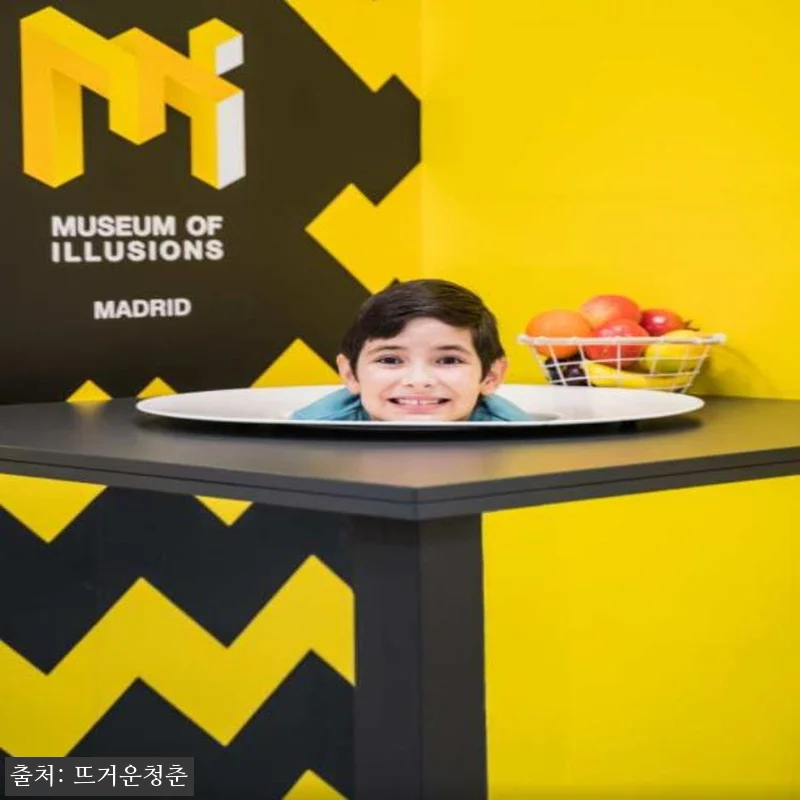 스페인 마드리드 착시 미술관 입장권, 관련 이미지 3