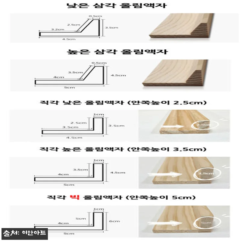 25호F 원목올림액자 찐후기 대신 꼼 관련 이미지 9