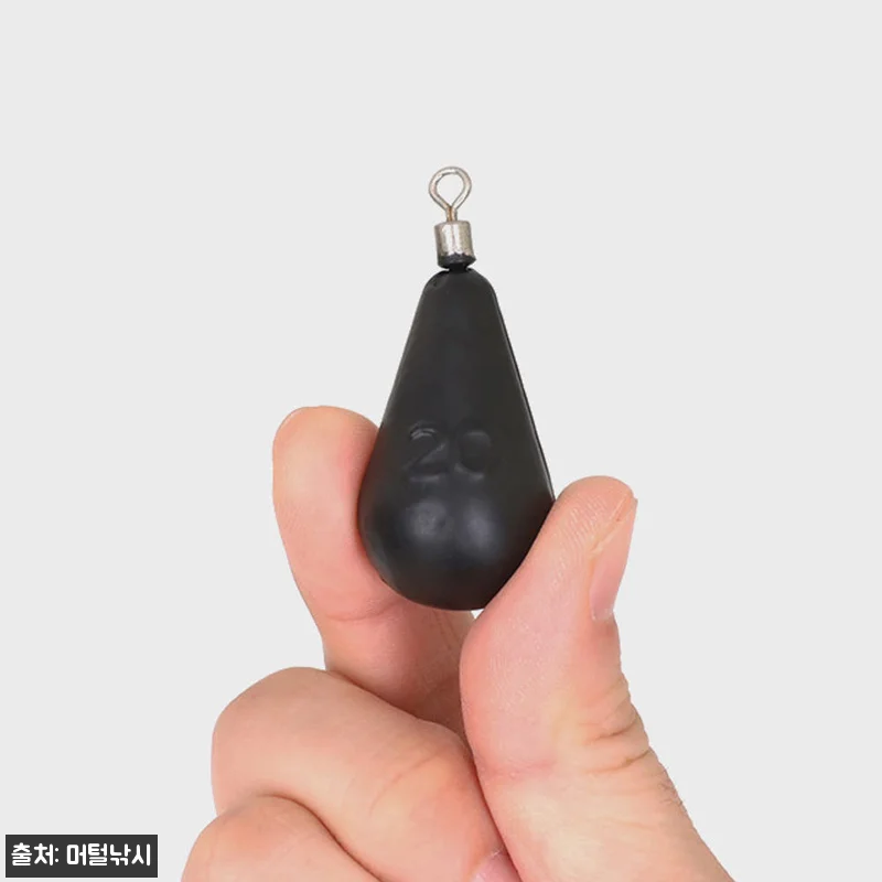 블랙 무광 봉돌 물방울 추 12호, 관련 이미지 1