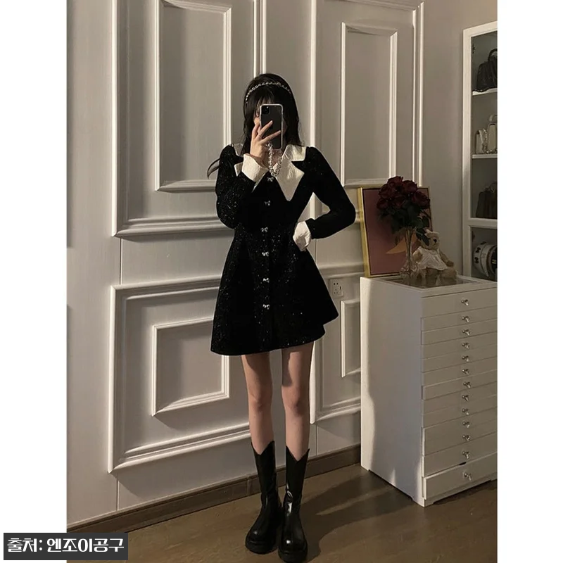 마이데몬 도도희 원피스, 연말 파티룩 관련 이미지 1