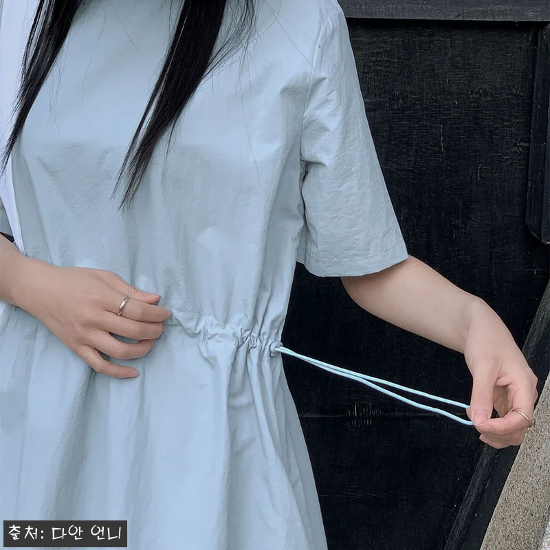 여름 나일론 퍼프소매 셔링 스트링 롱 원피스, 무료배송에 적립까지 챙기는 여름 원피스 체크 12 여름 나일론 퍼프소매 셔링 스트링 롱 관련 이미지 1