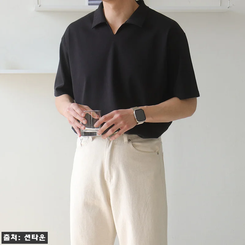 남자 반팔티 오버핏 분또 커플 카라 반팔티, 22% 할인에 무료배송까지 챙긴 데일리룩 아이템 6 남자 반팔티 오버핏 분또 커플 카라 관련 이미지 1